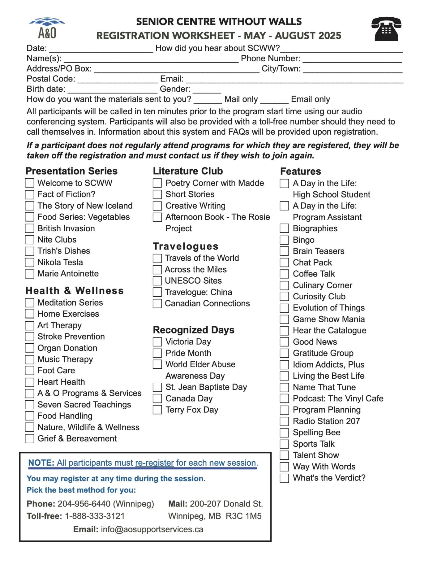 Senior Centre Without Walls Pt2.