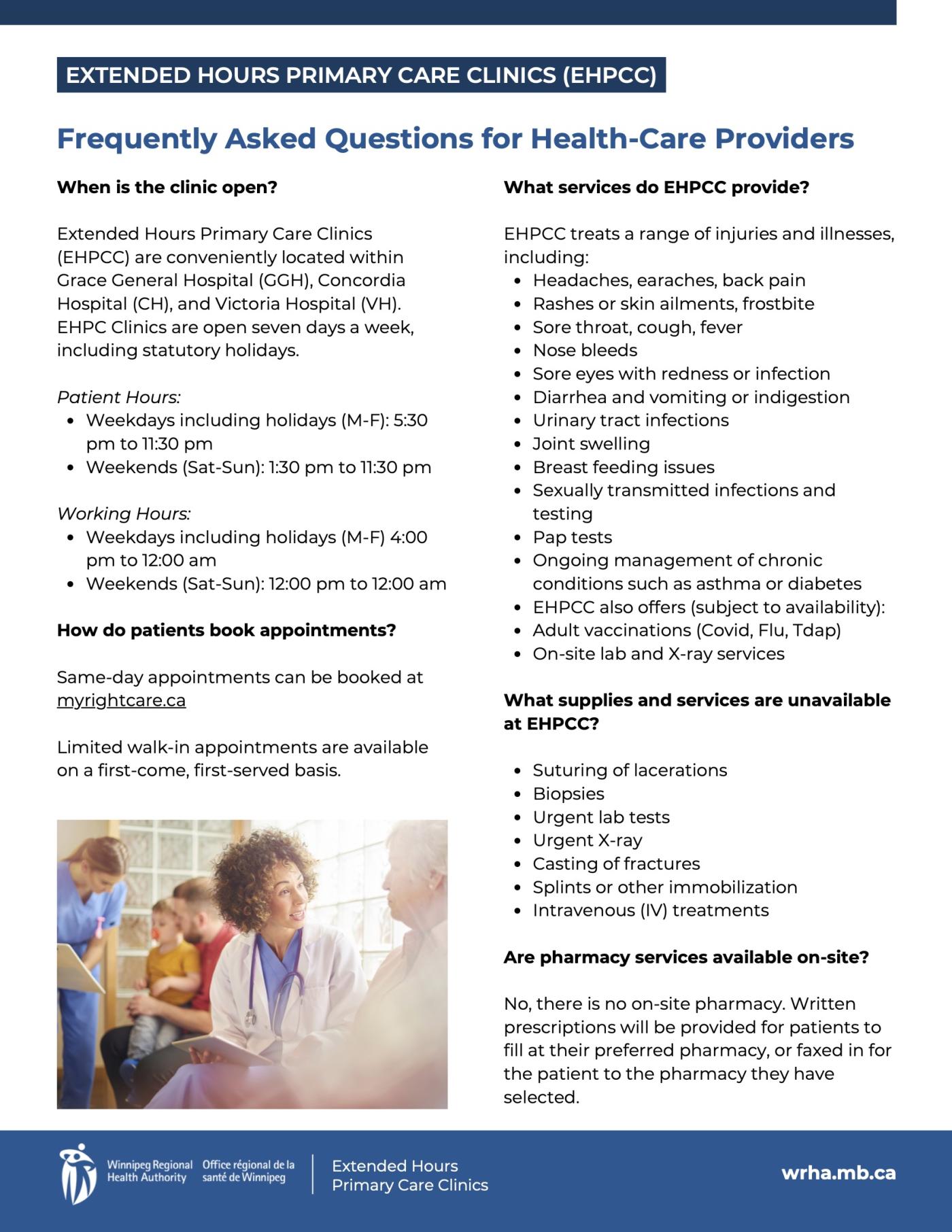 Frequently Asked Questions for Health-Care Providers Pt1.